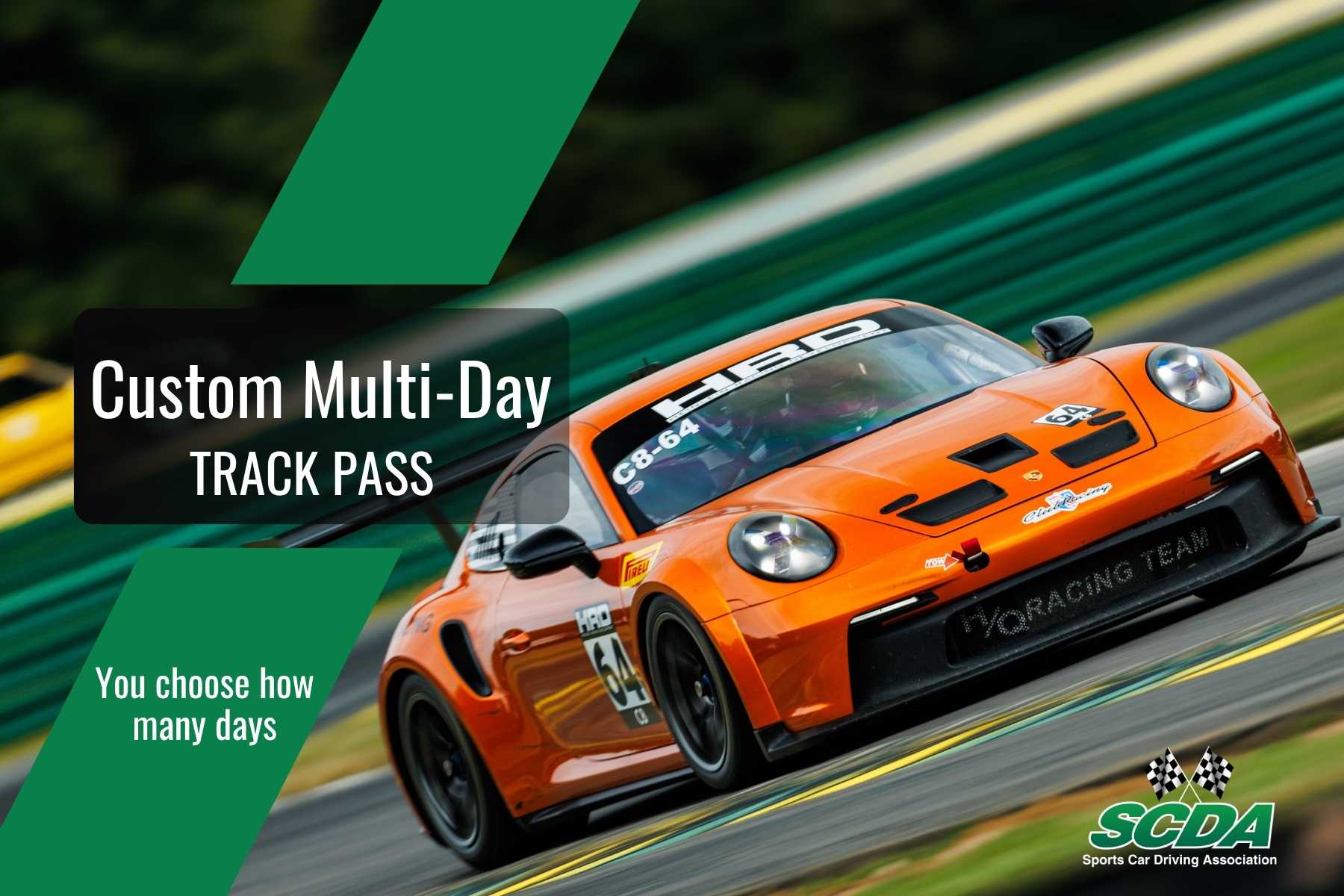 SCDA Multi Day Custom Track Pass image 0