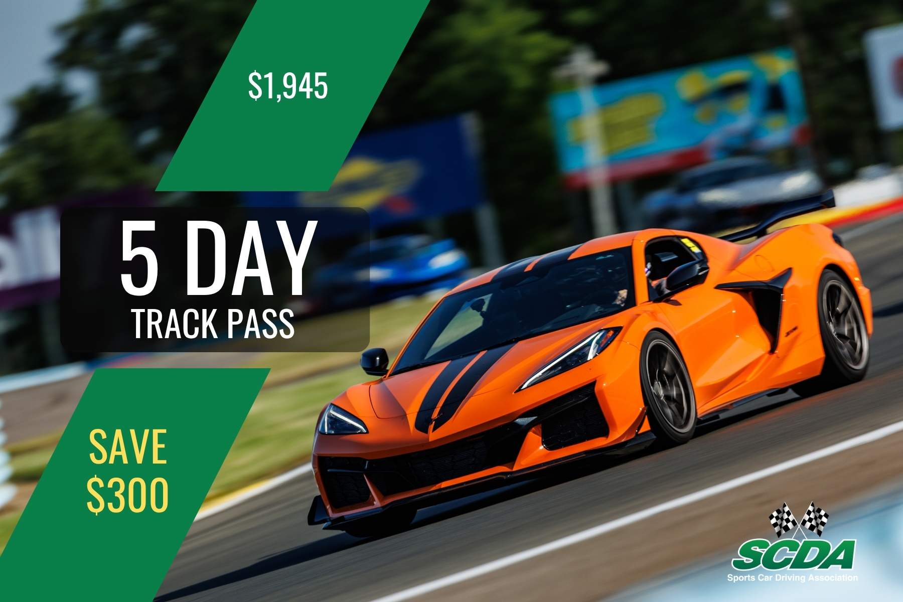 SCDA- 5 Day Track Pass- Pick any 5 event days image 0
