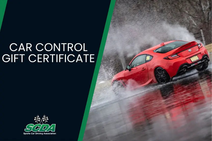 SCDA Car Control Clinic Gift Certificate- Lime Rock Park