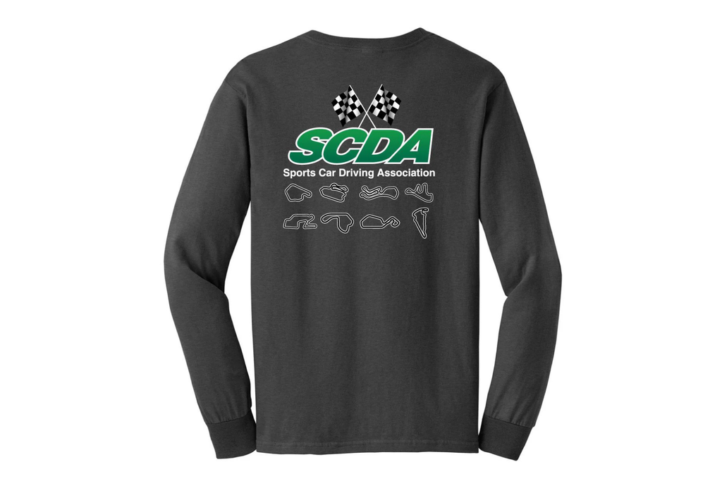 SCDA Long Sleeve Shirts w/ Track Outline