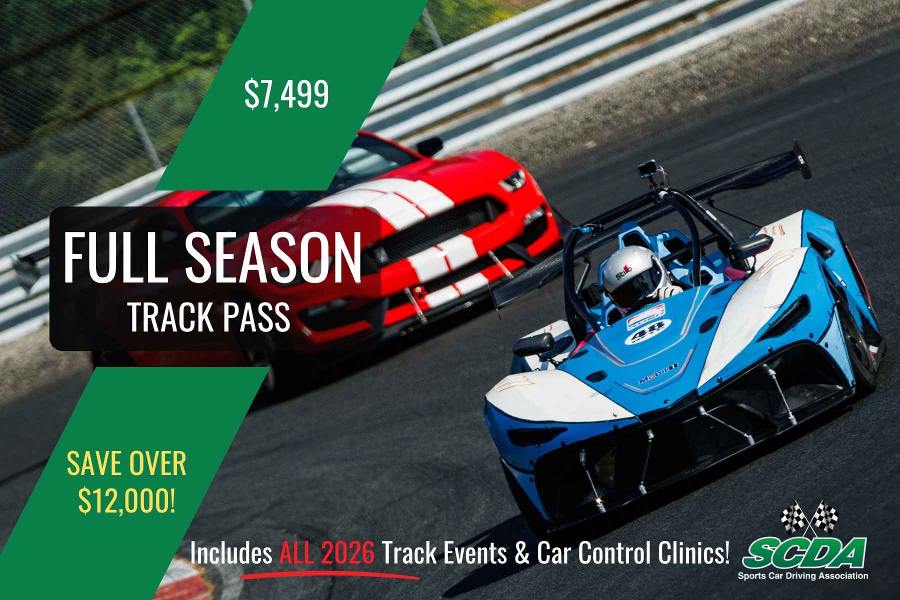 SCDA- 2026 Full Season Track Pass image 0