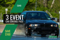 SCDA- 3 Event Car Control Clinic Track Pass- Pick any 3 events image 0