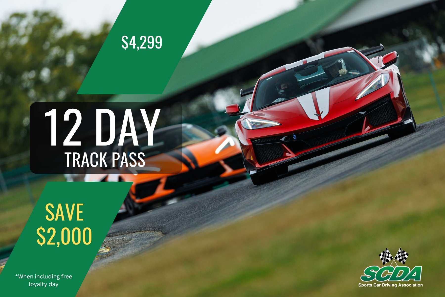 SCDA- 12 Day Track Pass- Pick any 12 event days image 0